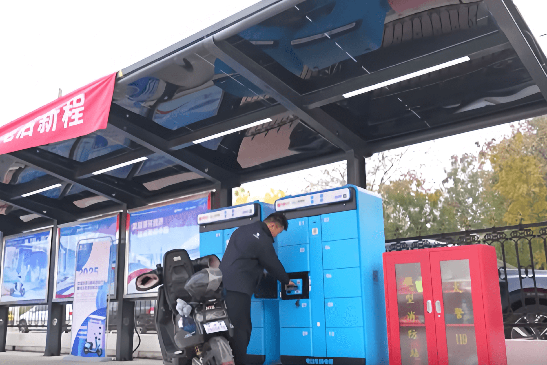 Electric Scooter Motorcycle Battery Swap China